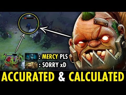 INSANE CALCULATED HOOK NO ESCAPE BY 5500MMR POS4 PUDGE | Genius Pudge