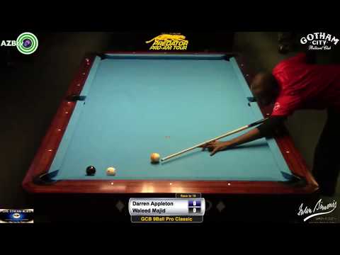 2015 Gotham City 9-Ball Pro Classic - Darren Appleton vs Waleed Majid