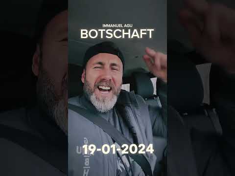 Immanuel Agu „BOTSCHAFT" Album Releas  ist am 19.01.2024. #shorts #youtubeshorts #heiligergeist #god