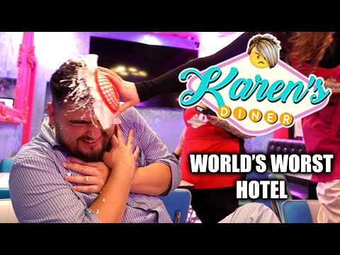 Surviving a Night At The World's RUDEST Hotel (CAR STOLEN/FOOD FIGHT)