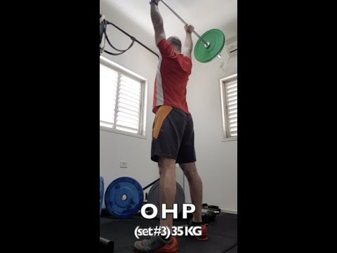 2019.12.20 - Full Overhead Press Session - All Sets