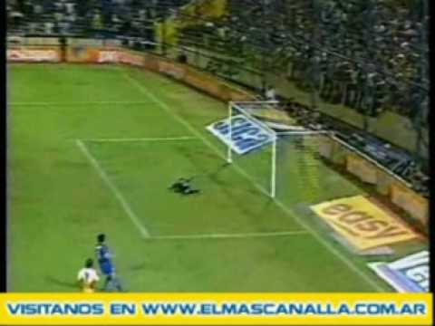 WWW.ELMASCANALLA.COM.AR - GOL DE PEJERREY BELLOSO A BOCA JUNIORS