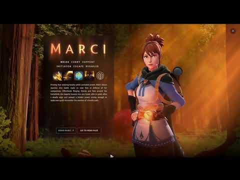 Dota 2 New Hero Marci Full Review