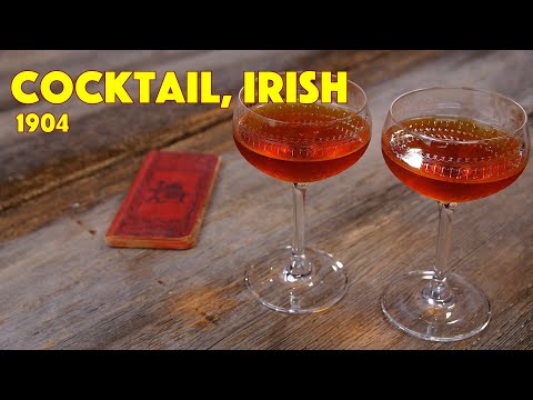 1904 Cocktail, Irish - From Drinks As They Are Mixed - Cocktails After Dark - Irish Whiskey Cocktail