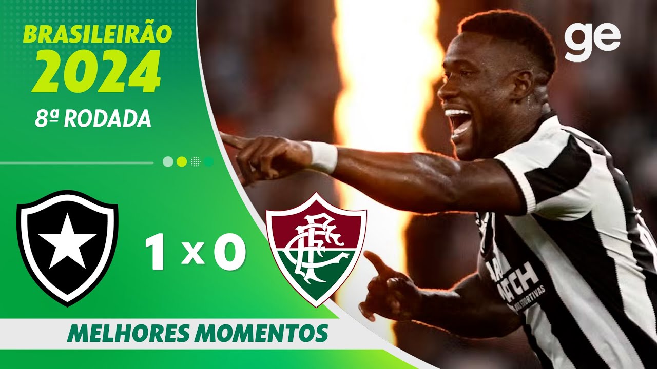 VÍDEO | Gol e melhores momentos da vitória do Botafogo sobre o Fluminense no Nilton Santos