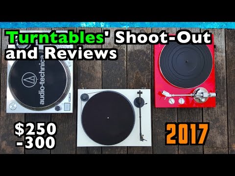 Turntables $250 -$300: Shoot-out & Reviews.   AT-LP120 + Pro-Ject Primary + TEAC TN-300