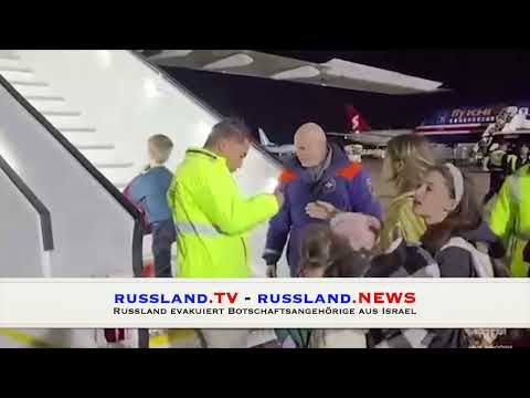 Russland evakuiert Botschaftsangehörige aus Israel