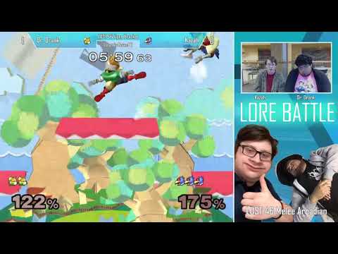 LUST 46 Open - Dr. Drank (Fox) vs Kazah (Falco) - LR2