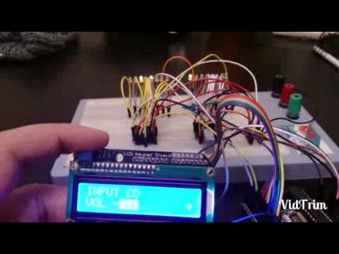 Input selector and volume control