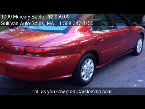 1999 Mercury Sable GS - for sale in Sturbridge, MA 01566