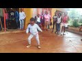 African Kid Dancing For Fan