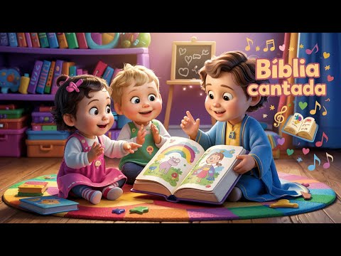 📖 BÍBLIA para Crianças CANTANDO! 🙏 Músicas Gospel que ENSINAM Valores [INCRÍVEL]