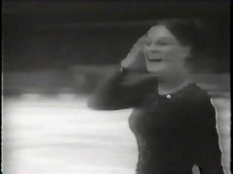 1968 World Championships - Ladies Free Skate - Gabriele Seyfert GDR