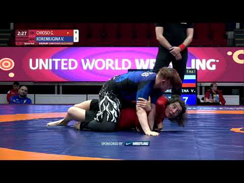 1/4 Women's GP No-Gi - +71 kg: G. CHIOSO (ITA) v. V. KORENIUGINA (RUS)