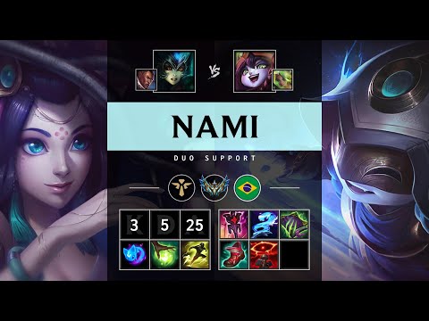 Nami Support vs Lulu - BR Challenger Patch 25.09