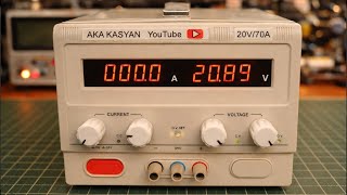 Ремонт лабораторного блока питания 20V/70A
