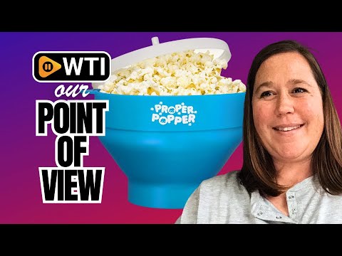The Original Proper Popper Microwave Popcorn Popper - WTI product video review