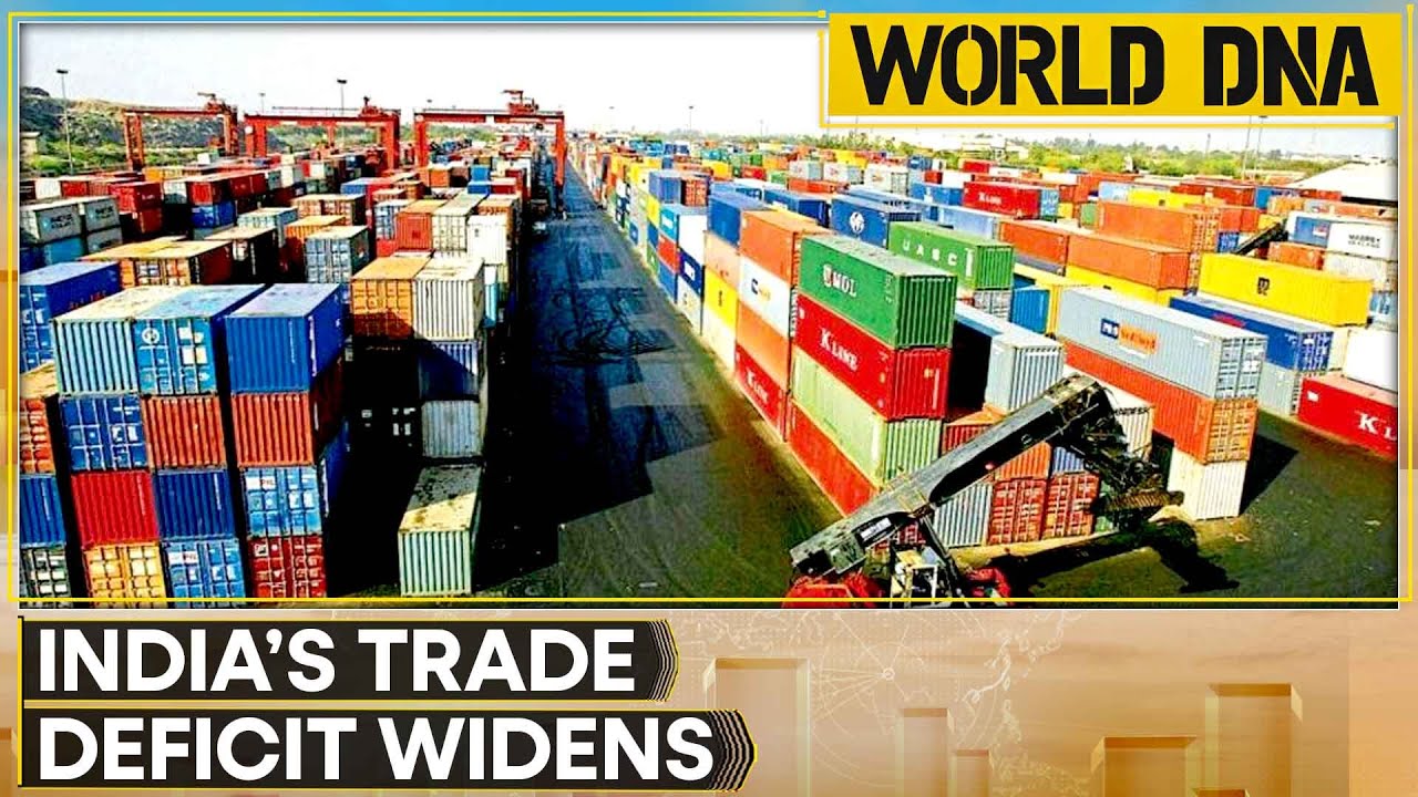 India’s Trade Deficit Widens Slightly | Trade Balance Stabilizes Amid Weak Rupee | WORLD DNA