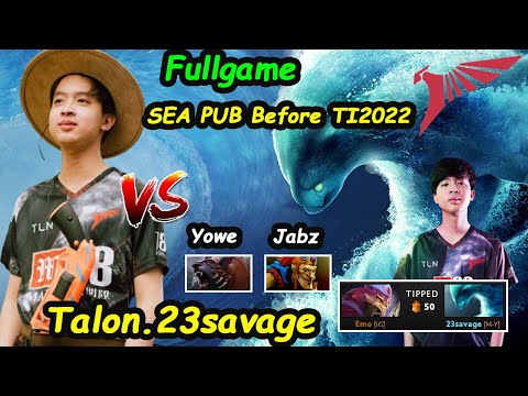Talon 23savage Morphling - SEA PUB BEFORE Ti 2022 vs Yowe Jabz Dota 2 Perspective Fullgame