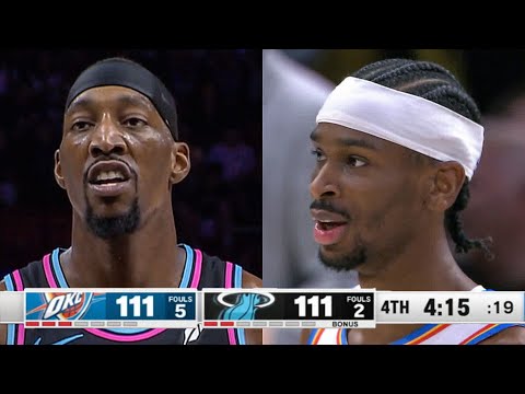 Final 4:15 WILD ENDING Thunder at Heat 👀 | January 17, 2026