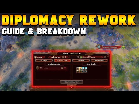 Diplomacy Rework Guide for Total War: Warhammer 3