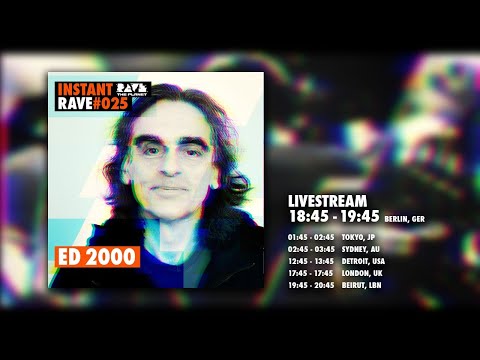 ED2000 @ Instant Rave #025 w/ Dangerous Drums