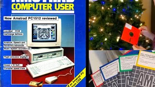 Chasing tigers with the Amstrad PC1512 | recreating my teen PC!