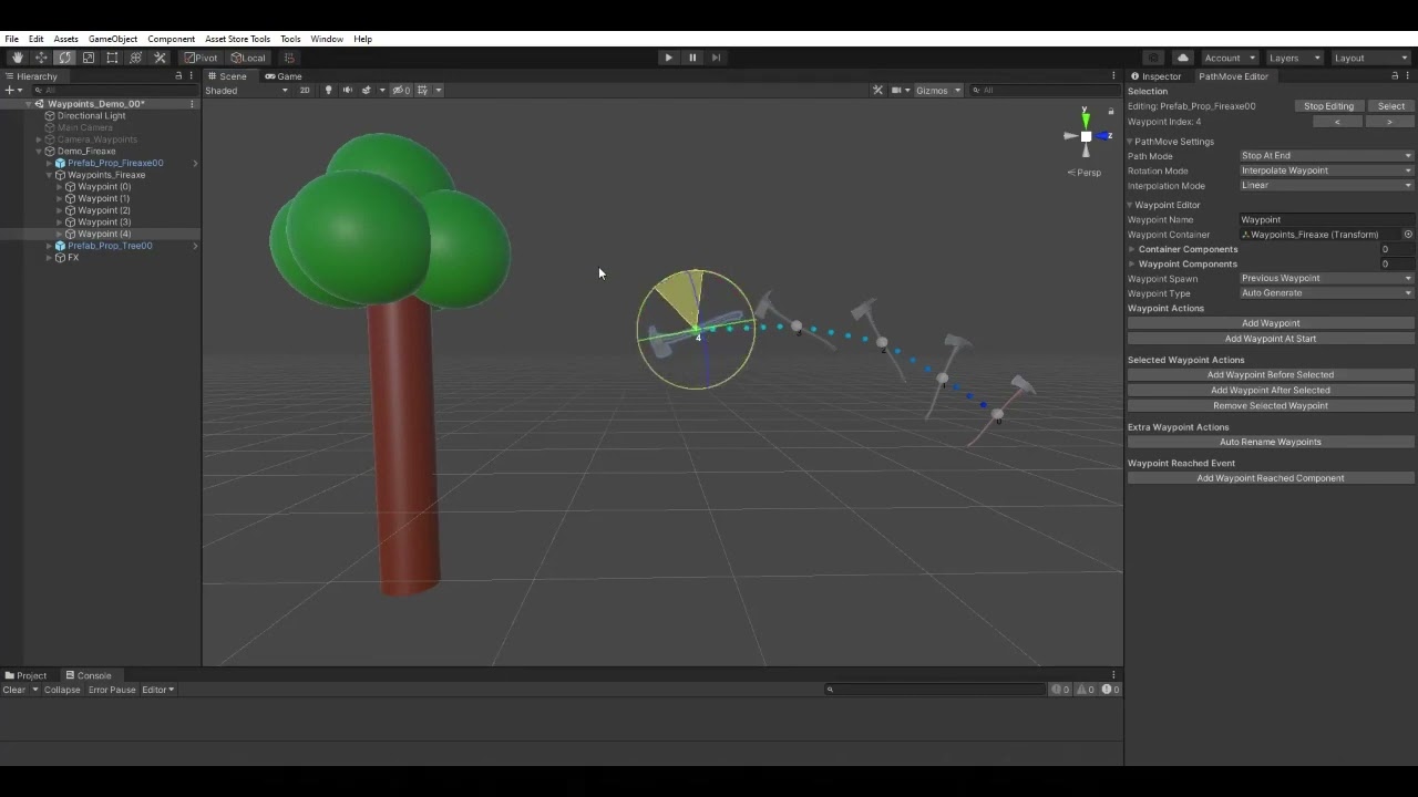 Waypoints - Path Editor Demo