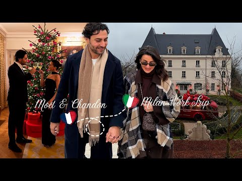 ✈️ VIAJE CON MOËT & CHANDON 🇫🇷 + MILAN WORK TRIP 🇮🇹 | ALEXANDRA PEREIRA