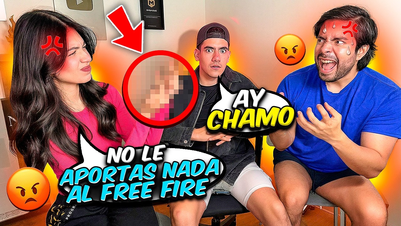 ME PELEO FUERTE😡 con mi NOVIA ENFRENTE de DONATO! ASI REACCIONO #freefire #donato #antronixxg