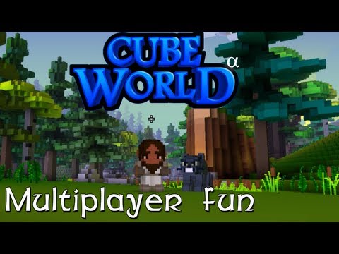 Cube World multiplayer fun with Pete: Part 1