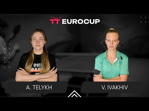 20:15 Anastasiia Telykh - Valeriia Ivakhiv 13.12.2024 TT Euro.Cup Women Ukraine Star. TABLE 4