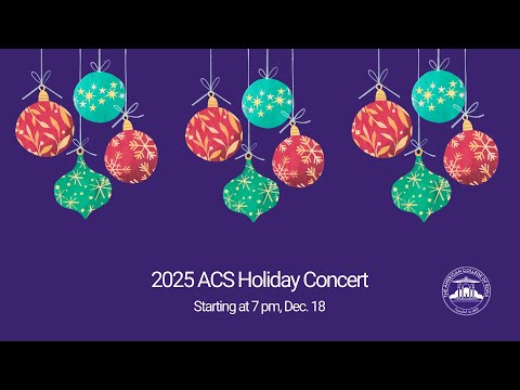 2025 ACS Holiday Concert