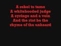 Rage Against The Machine Calm Like A Bomb With Lyrics