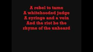 Rage Against The Machine Calm Like A Bomb with lyrics