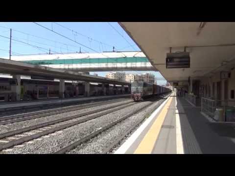 E655.503 sul TEC 43001 Chiasso Smistamento - Pomezia, in partenza da Roma Ostiense