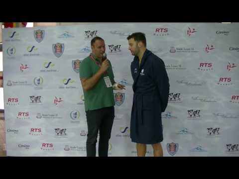 Interview Filipovic after Recco vs Olympiacos