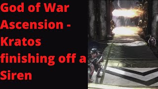 Download lagu God of War Ascension - Finishing off a Siren #YouTubeshorts #shorts mp3