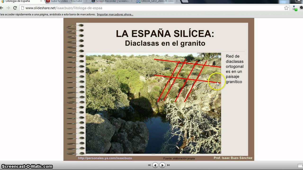 Tutorial de la variedad litológica de España