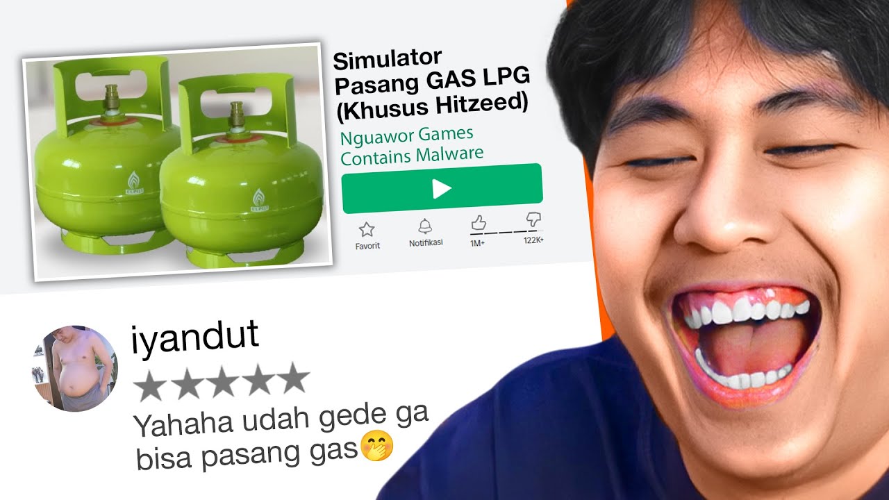 yahaha udah gede ga bisa pasang gas.. - GAME NGUAWOR ROBLOX