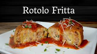 Fried Rolled Lasagna Slices - Rotolo Fritta
