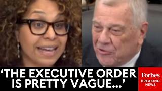 Kamlager-Dove Asks Trump Official If Venezuela Could Use US-Held Oil Revenues To Pay Cartels