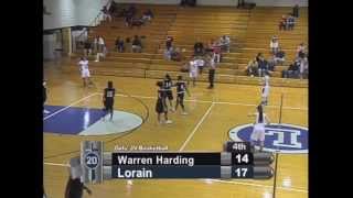 preview picture of video 'JV Girls Basketball Lorain vs Warren Harding 1-9-13'