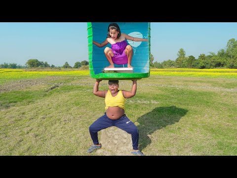 Exclusive Trending Comedy Video 2024 New Year Amazing Funny Video By Bom Tv