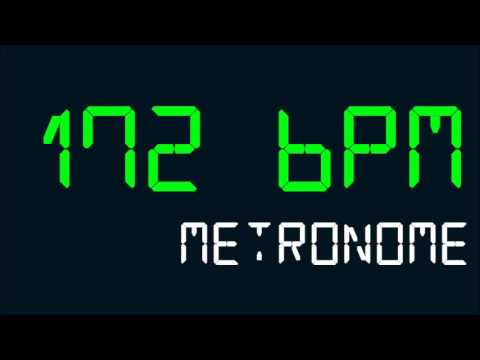 172 BPM (Beats Per Minute) Metronome