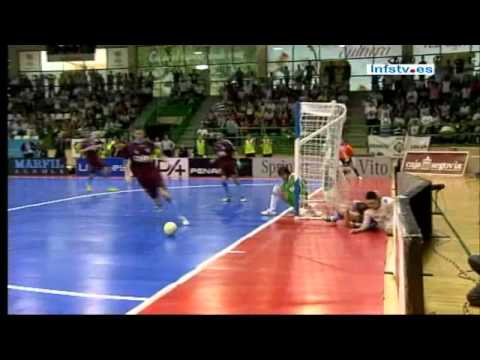 Cuartos Final 2º partido Caja Segovia - Lobelle Santiago fútbol sala Primera División LNFS