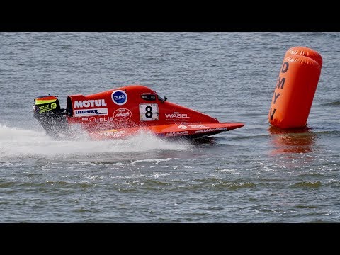 4K | ADAC Weser-Ems Motorboot Rennen Waterfront Bremen 2019 - Motorboat Race