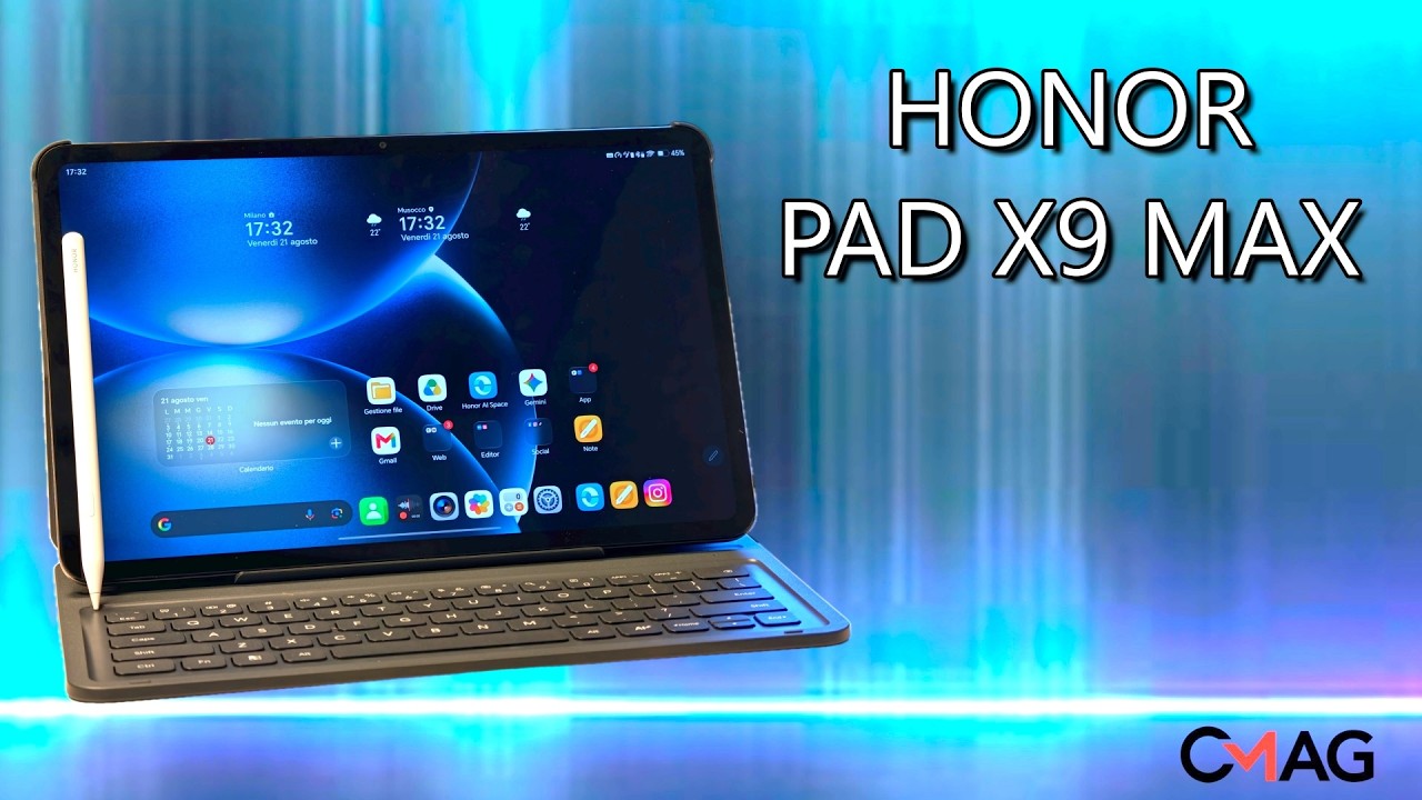 HONOR PAD X9 MAX - Recensione