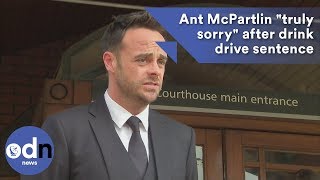Ant McPartlin “truly sorry” after drink drive sentence