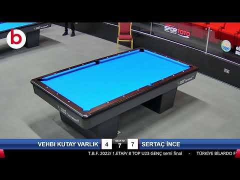 VEHBI KUTAY VARLIK & SERTAÇ İNCE Bilardo Maçı - 